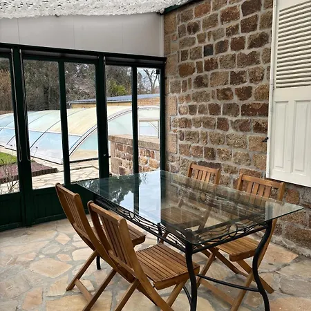 La P'tite Maison De Cerisel Avec Piscine Privee Ducey-Les Cheris
